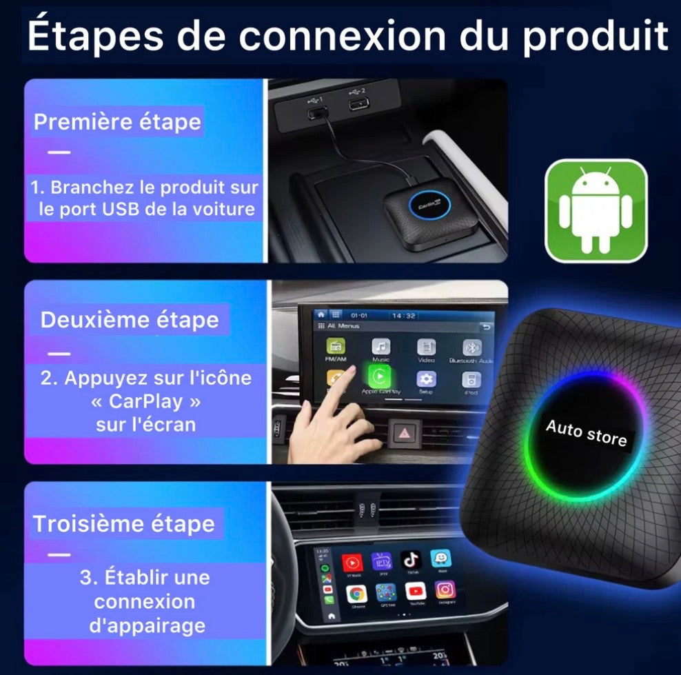 CarPlay Youtube, Netfliix, Tiktok...