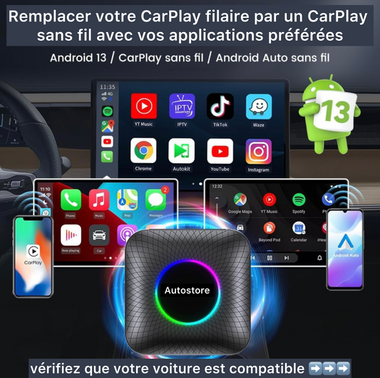 CarPlay Youtube, Netfliix, Tiktok...